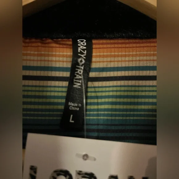 NWT Crazy Train Black Faux Fur Jacket Sz L - Picture 4 of 5